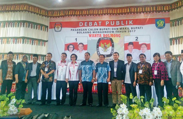 KPU Bolmong Gelar Debat Kandidat Putaran Kedua