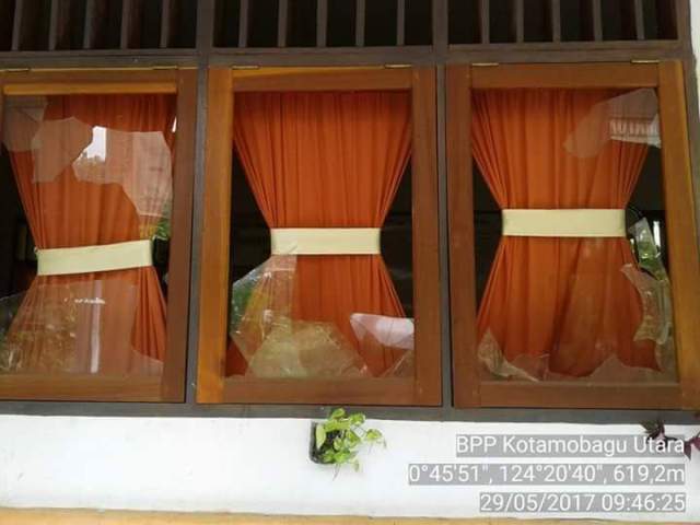 Kantor BPP Kecamatan Kotamobagu Utara Dirusak