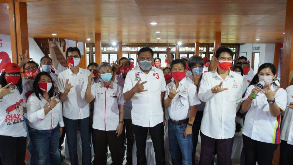 Seknas Jokowi Sulut Siap Bekerja untuk Menagkan Olly-Steven di Pilgub